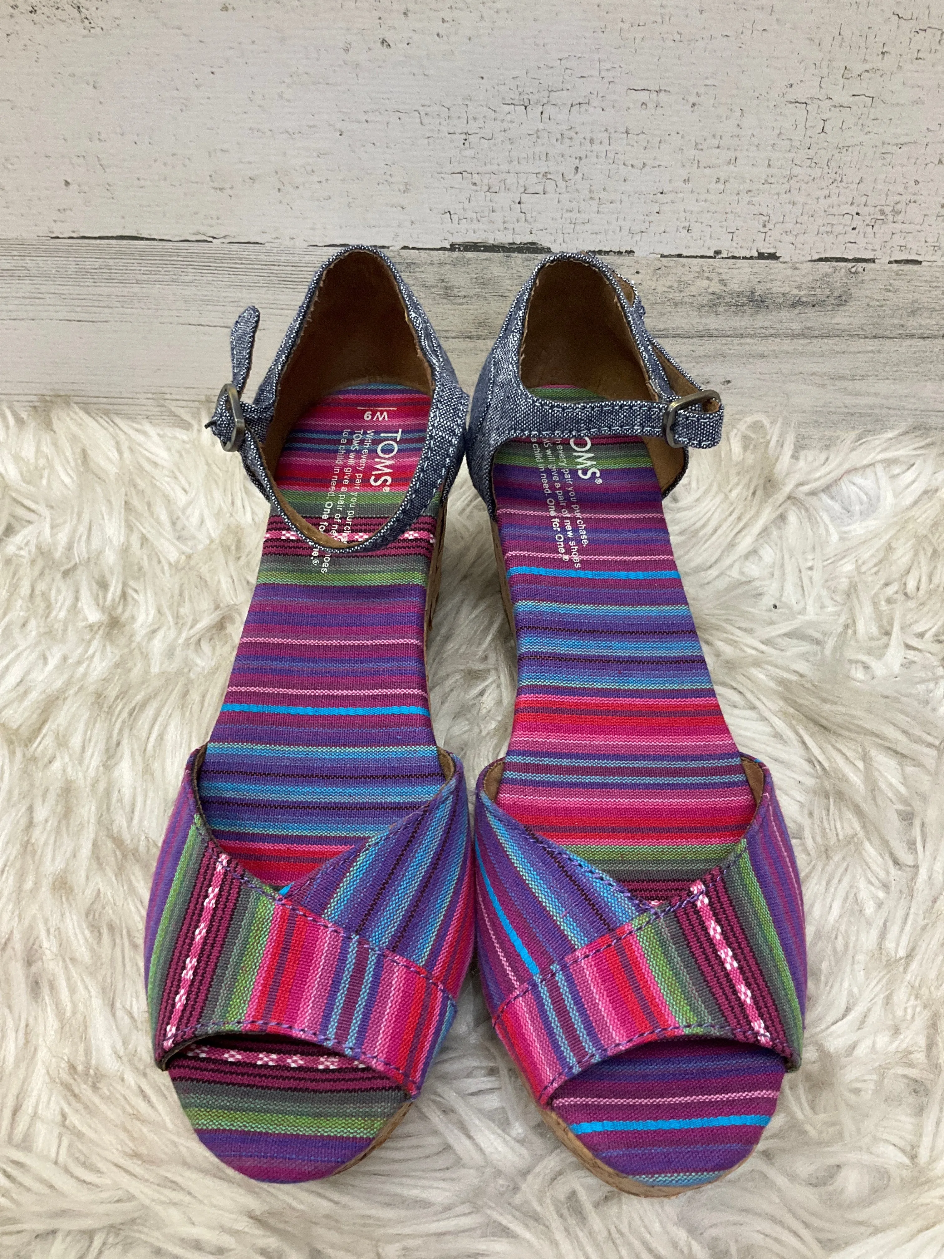 Shoes Heels Espadrille Wedge By Toms  Size: 9 toms