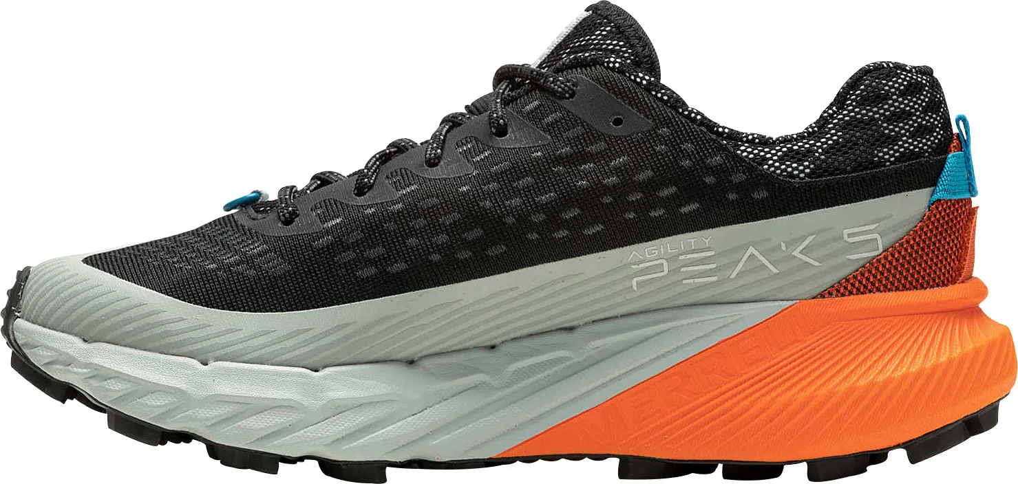 Shoes Merrell Merrell Agility Peak 5 Womens Trail Running Shoes - Black