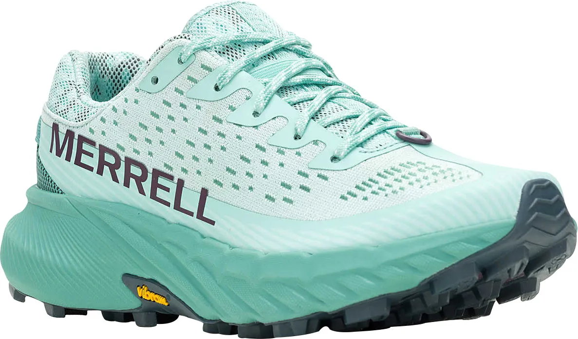 Shoes Merrell Merrell Agility Peak 5 Womens Trail Running Shoes - Blue