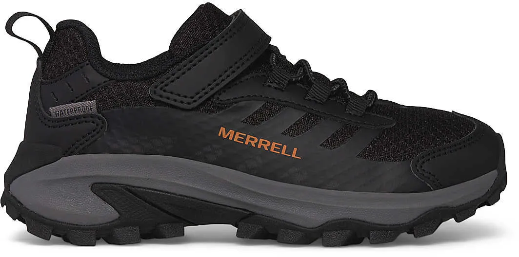 Shoes Merrell Merrell Moab Speed 2 A/C Waterproof Childrens Walking Shoes - Black