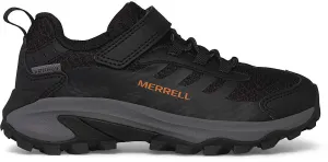 Shoes Merrell Merrell Moab Speed 2 A/C Waterproof Childrens Walking Shoes - Black