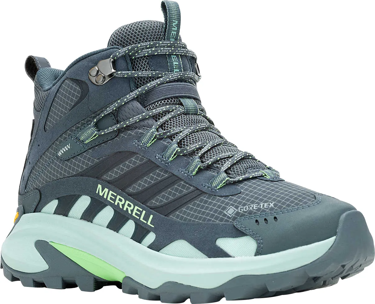 Shoes Merrell Merrell Moab Speed 2 Mid GORE-TEX Mens Walking Boots - Grey