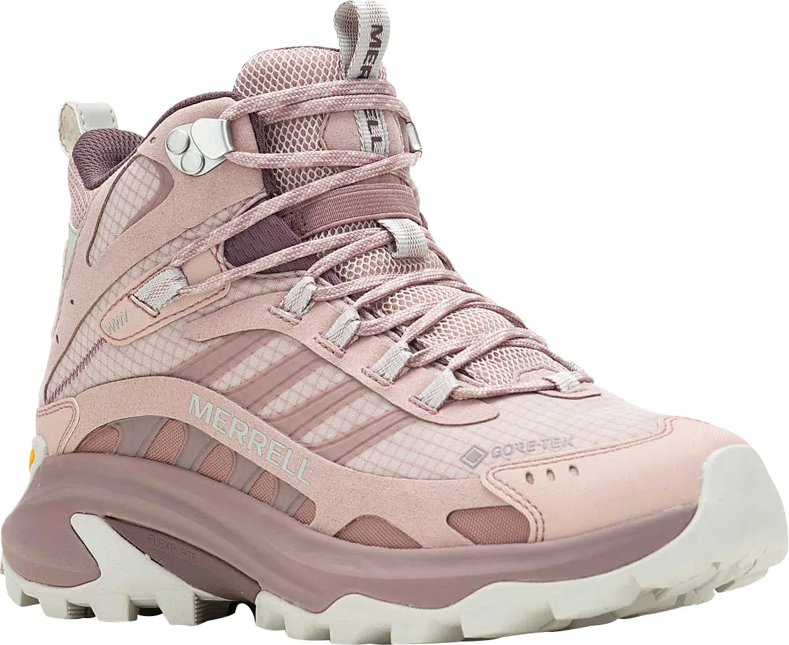 Shoes Merrell Merrell Moab Speed 2 Mid GORE-TEX Womens Walking Boots - Pink