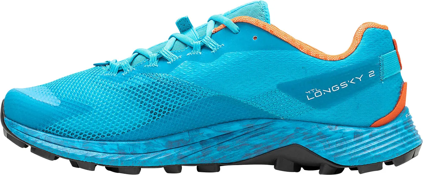 Shoes Merrell Merrell MTL Long Sky 2 Mens Trail Running Shoes - Blue