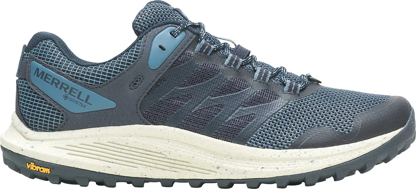 Shoes Merrell Merrell Nova 3 GORE-TEX Mens Trail Running Shoes - Blue
