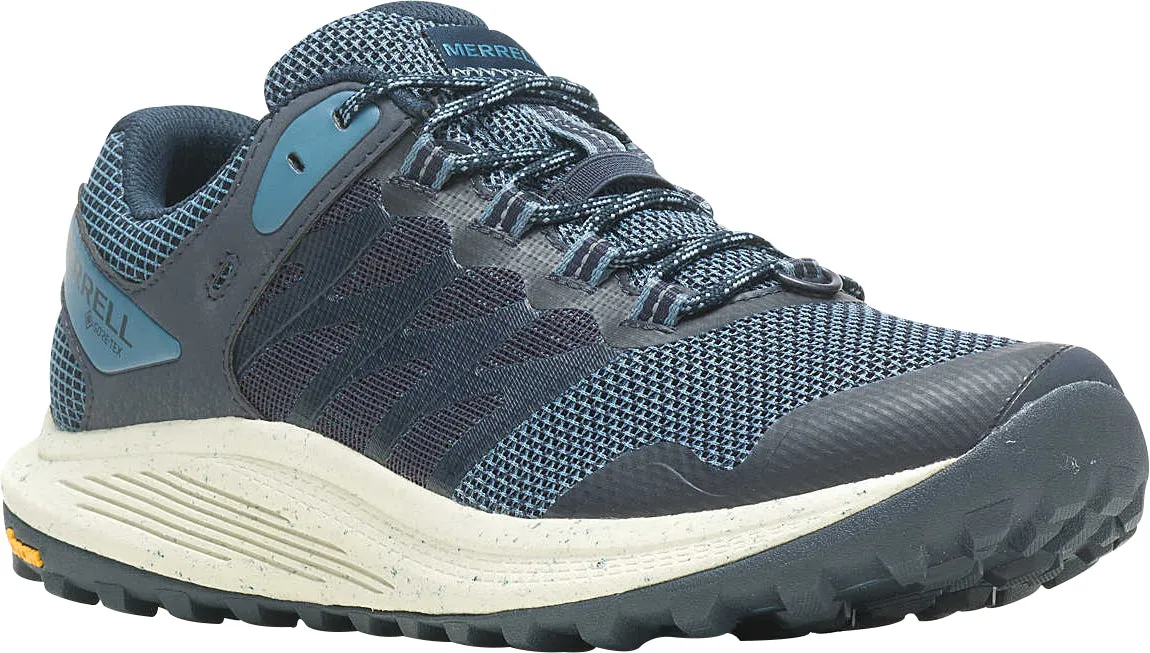 Shoes Merrell Merrell Nova 3 GORE-TEX Mens Trail Running Shoes - Blue