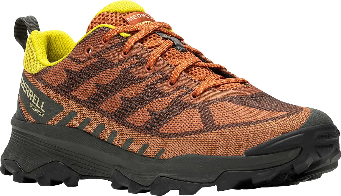 Shoes Merrell Merrell Speed Eco Waterproof Mens Walking Shoes - Orange