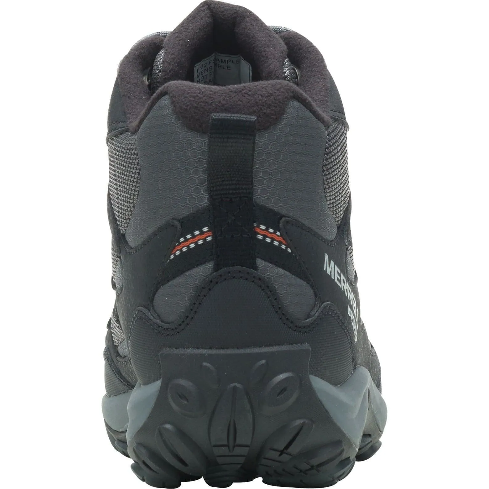 Shoes Merrell Merrell West Rim Sport Thermo Mid Mens Waterproof Walking Boots - Black