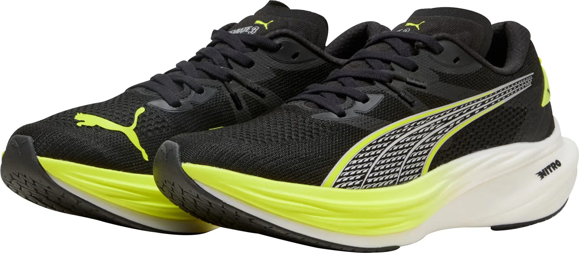 Shoes Puma Puma Deviate Nitro 3 Mens Running Shoes - Black