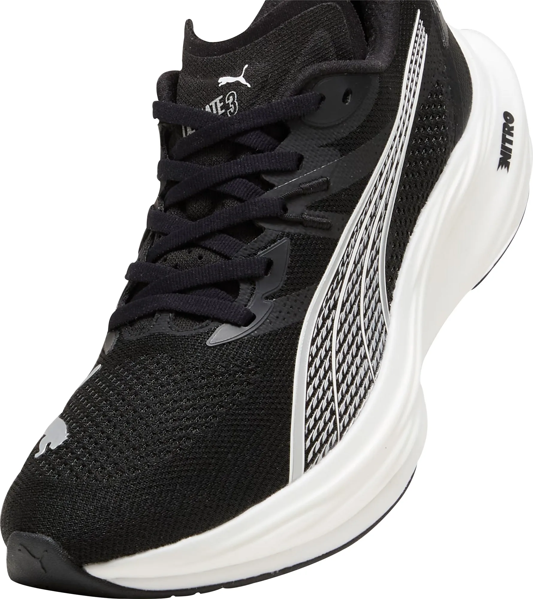 Shoes Puma Puma Deviate Nitro 3 Mens Running Shoes - Black