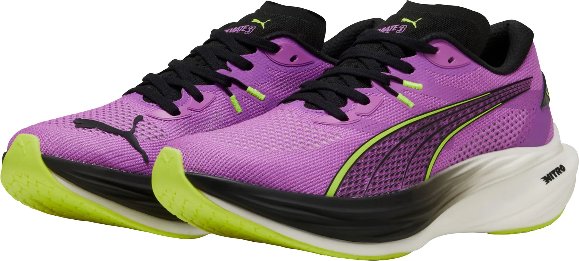 Shoes Puma Puma Deviate Nitro 3 Mens Running Shoes - Purple