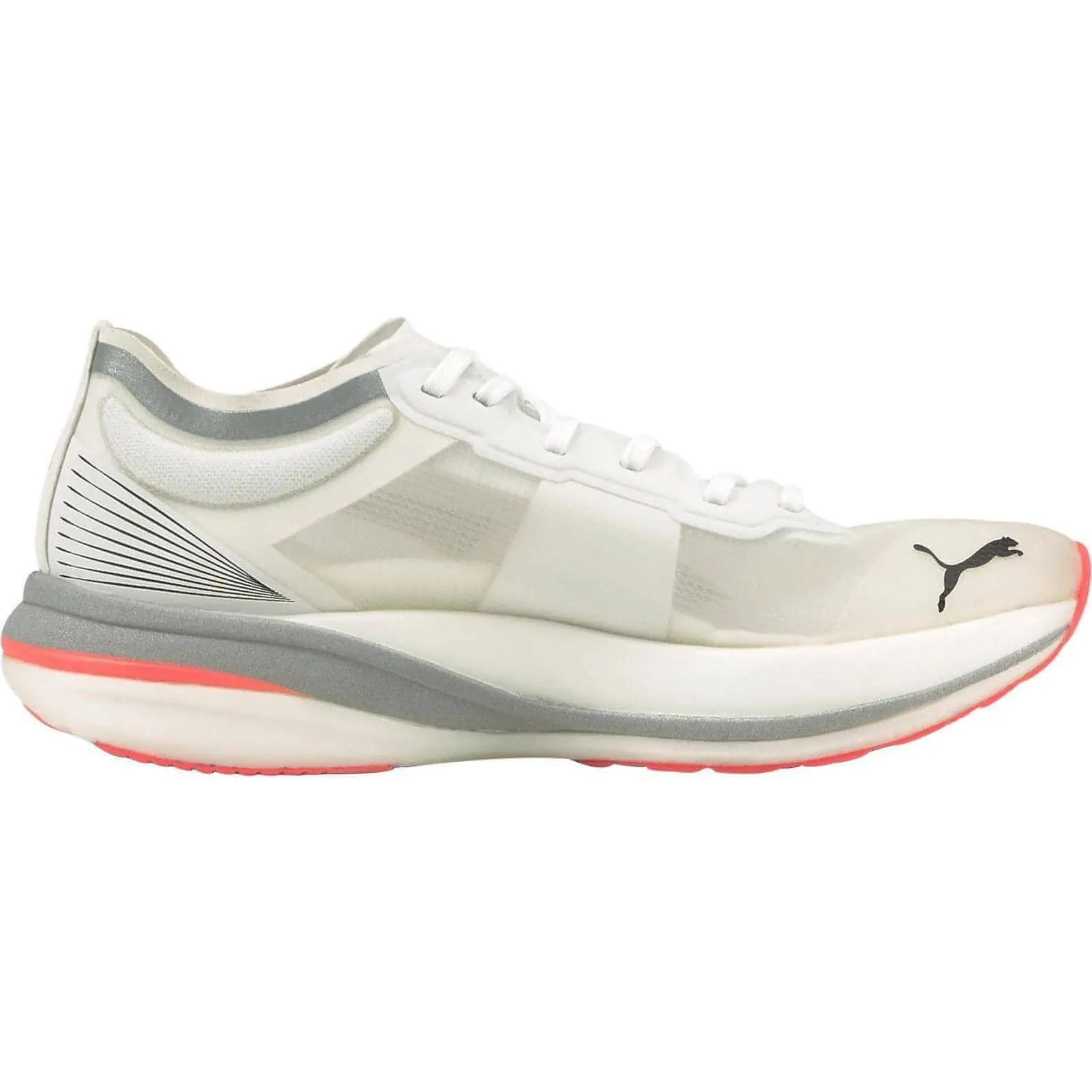 Shoes Puma Puma Deviate Nitro Elite Racer Mens Running Shoes - White