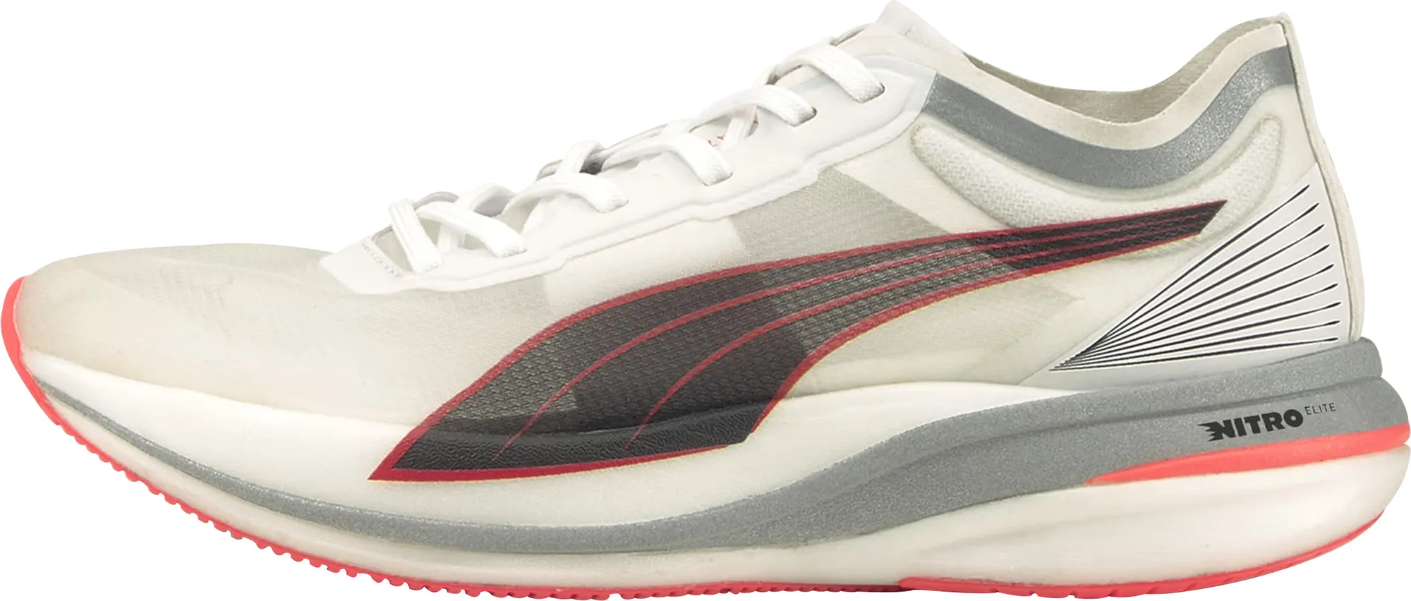 Shoes Puma Puma Deviate Nitro Elite Racer Womens Running Shoes - White