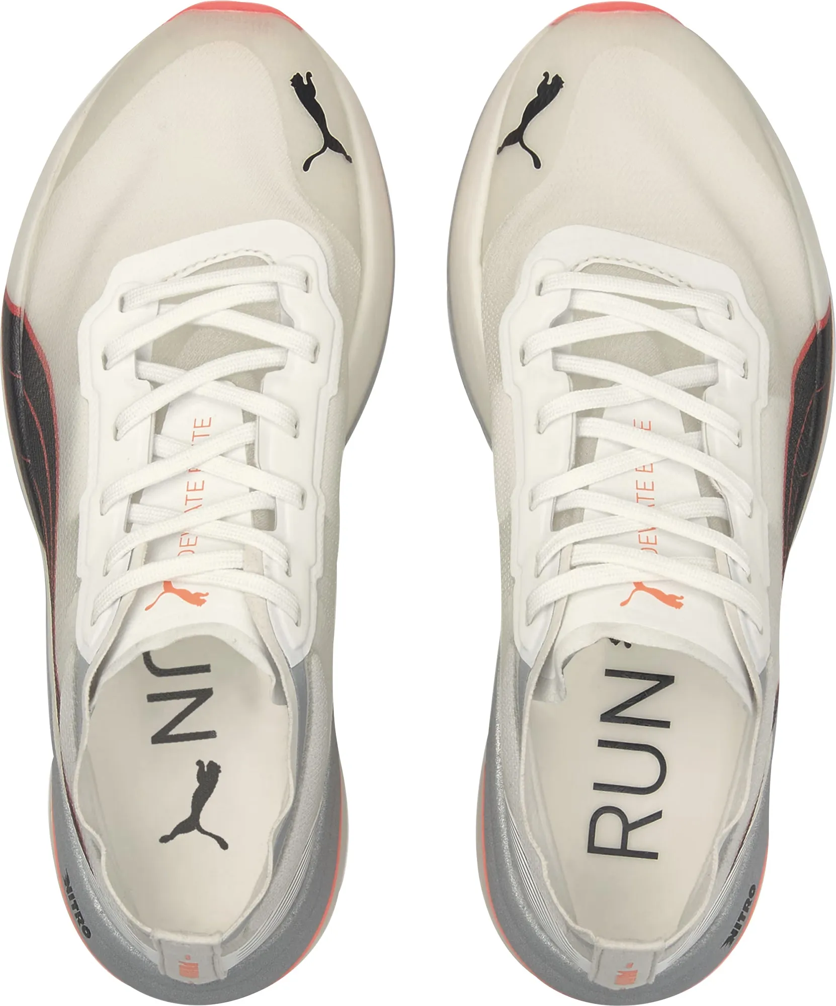 Shoes Puma Puma Deviate Nitro Elite Racer Womens Running Shoes - White