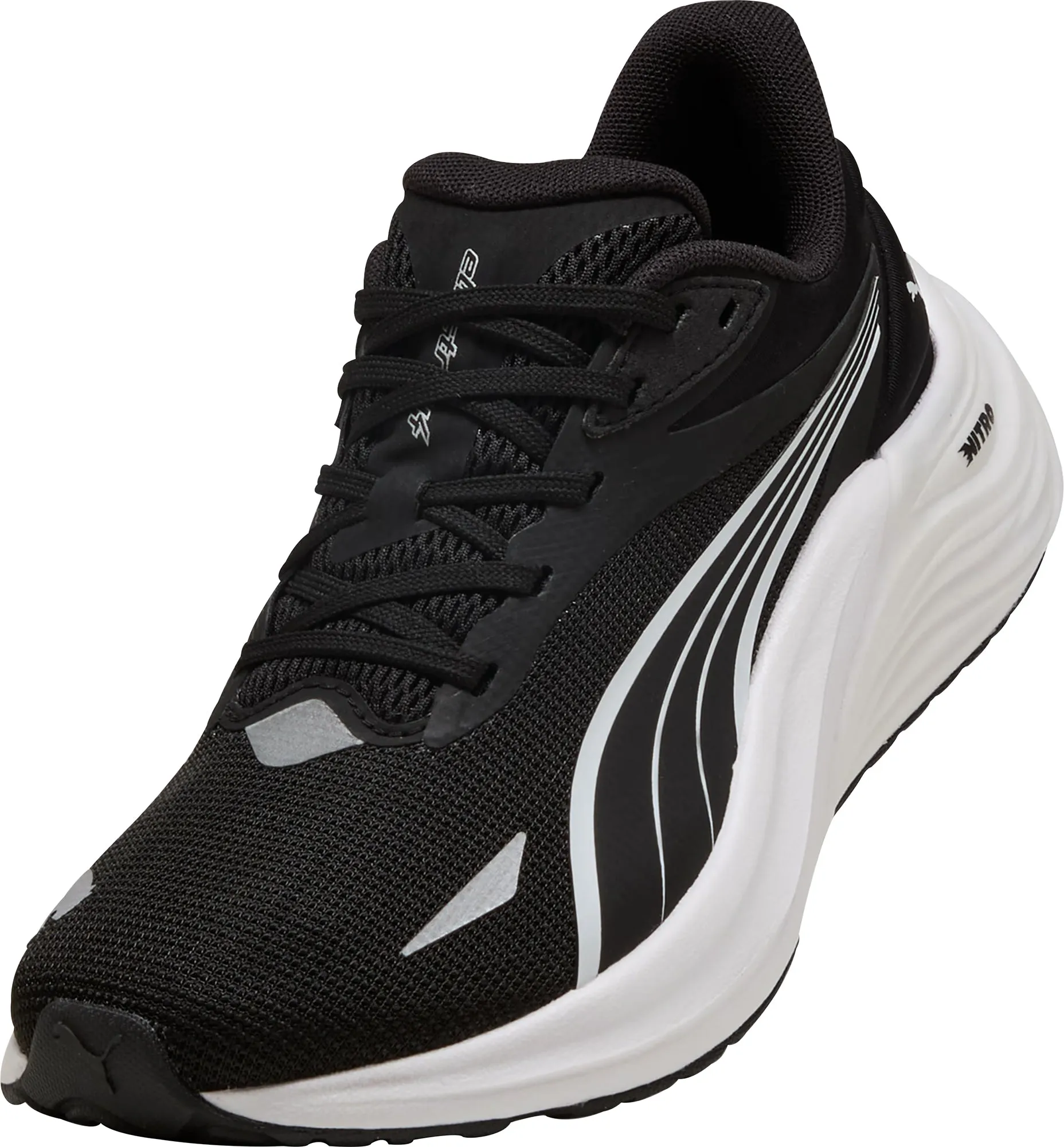 Shoes Puma Puma Electrify Nitro 4 Junior Running Shoes - Black