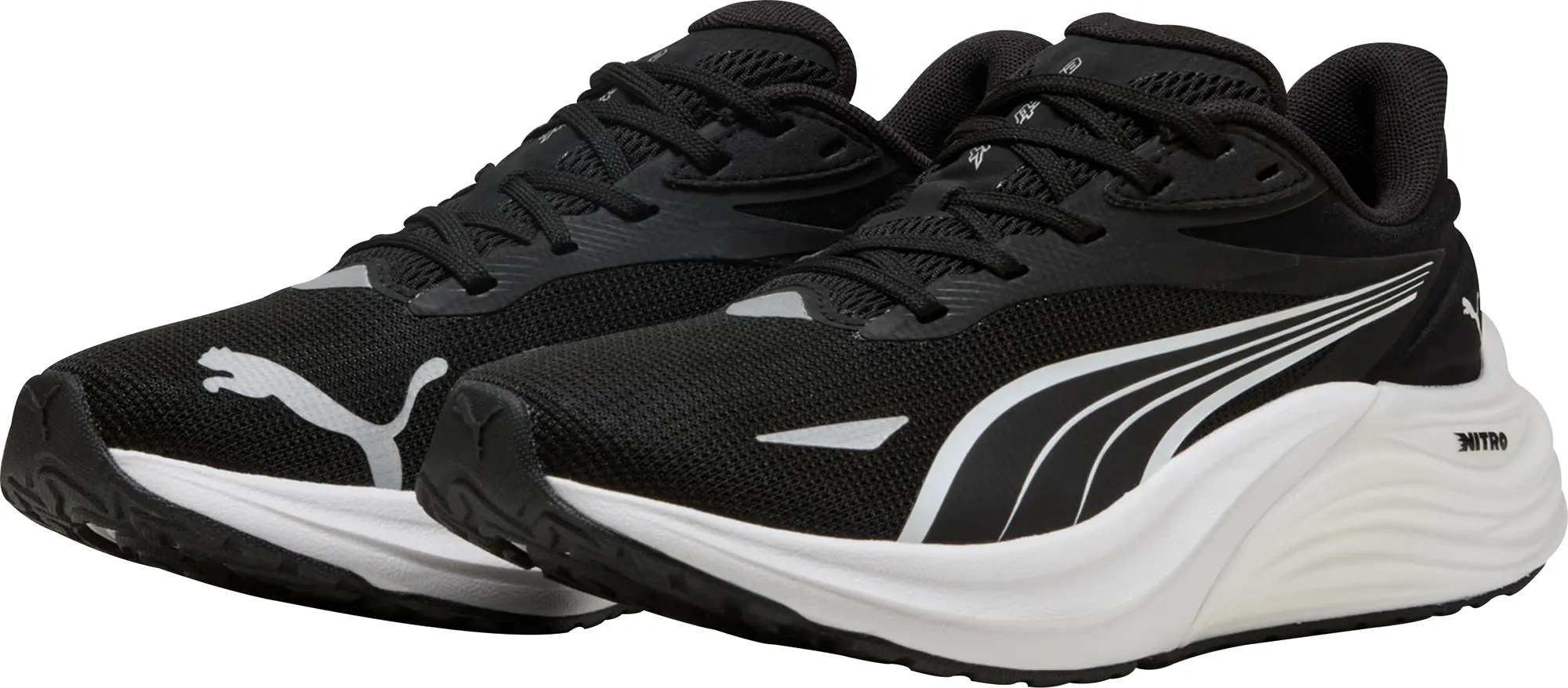 Shoes Puma Puma Electrify Nitro 4 Junior Running Shoes - Black