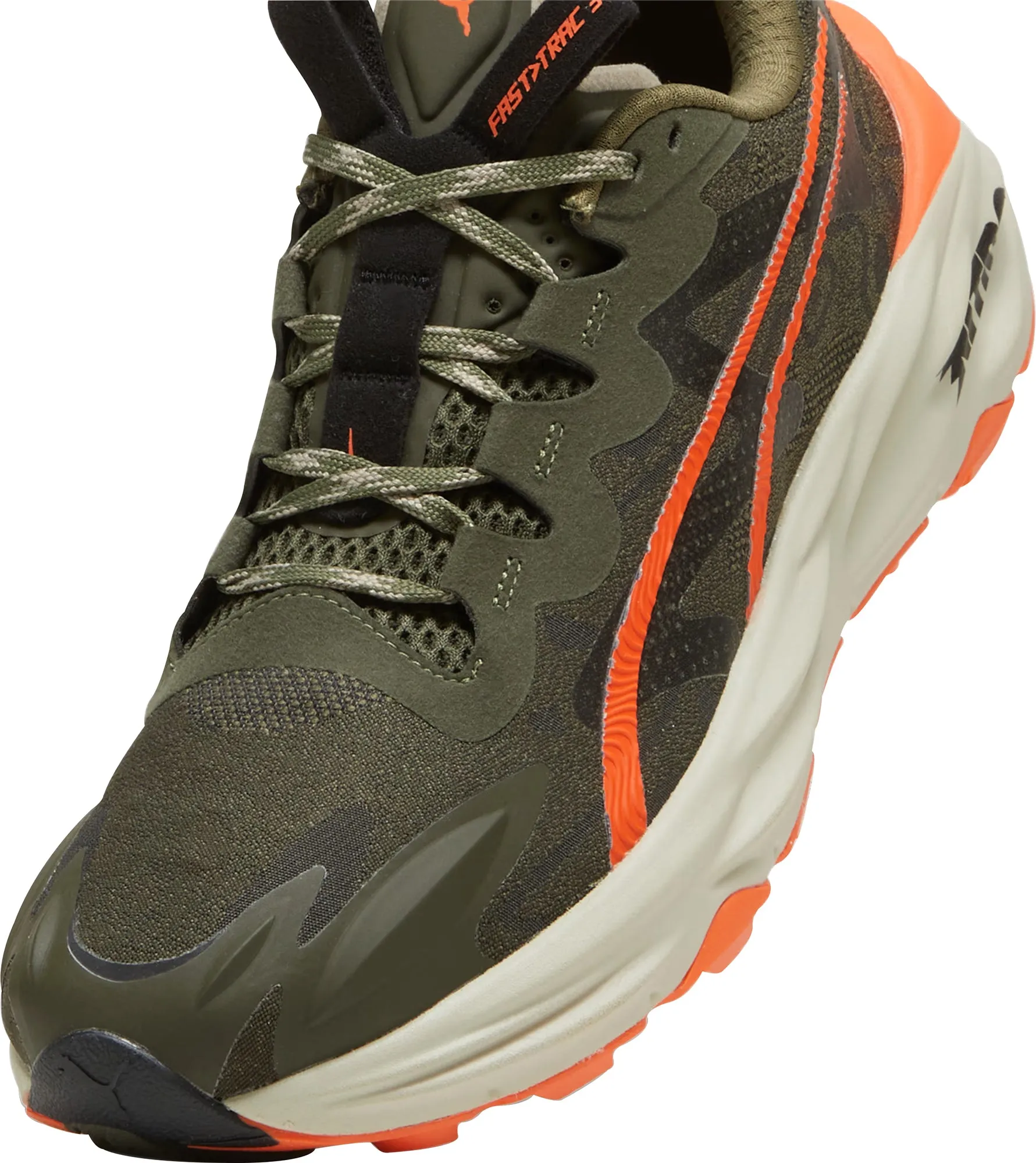 Shoes Puma Puma Fast-Trac Nitro 3 Mens Trail Running Shoes - Green