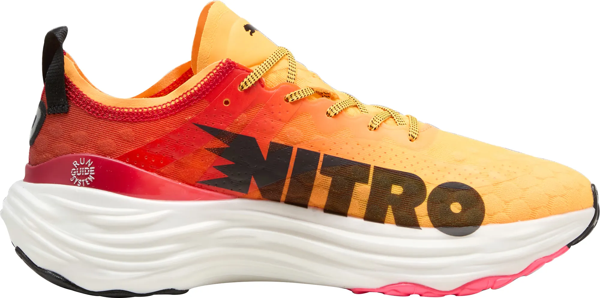 Shoes Puma Puma ForeverRun Nitro Mens Running Shoes - Orange