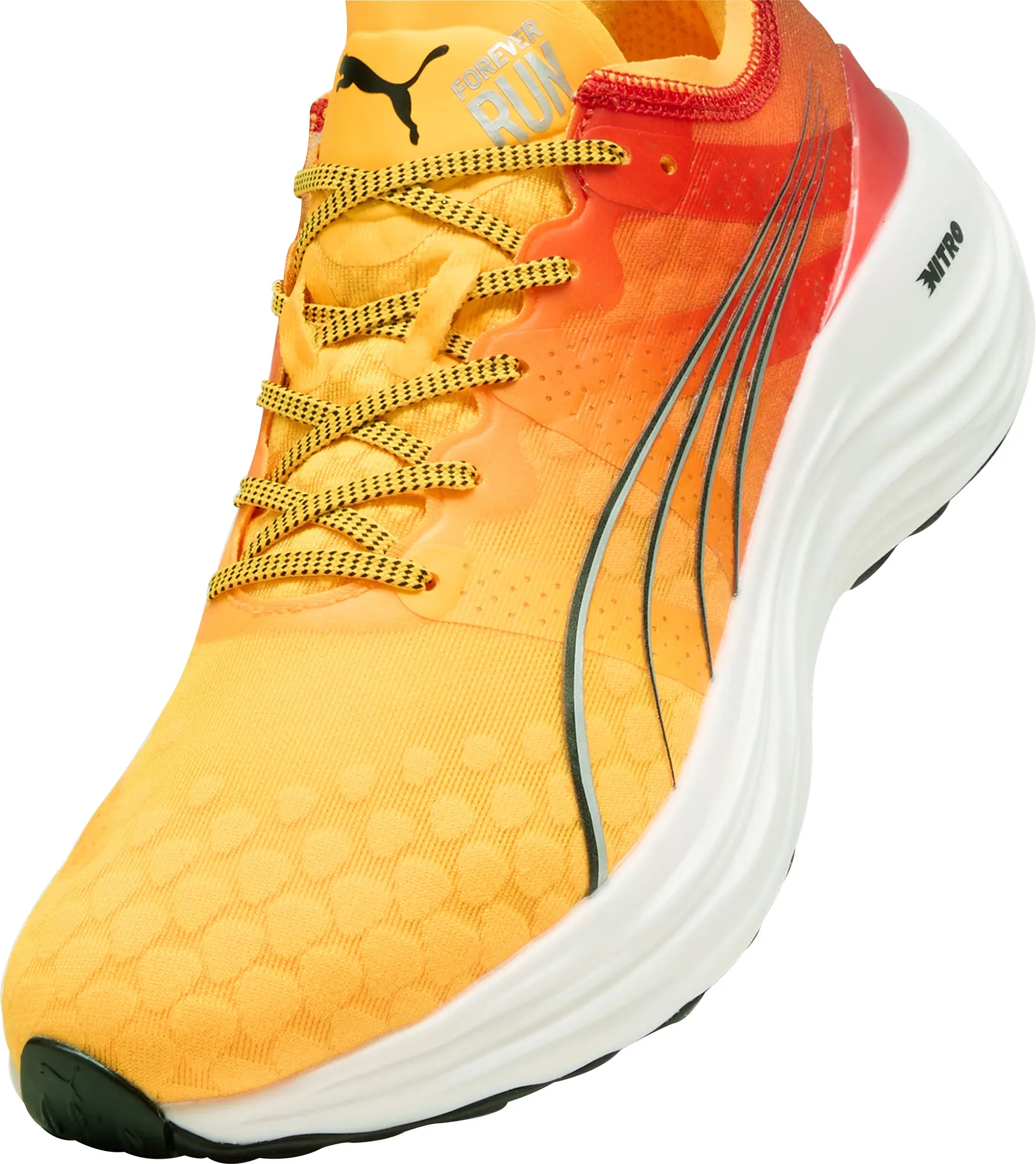 Shoes Puma Puma ForeverRun Nitro Mens Running Shoes - Orange