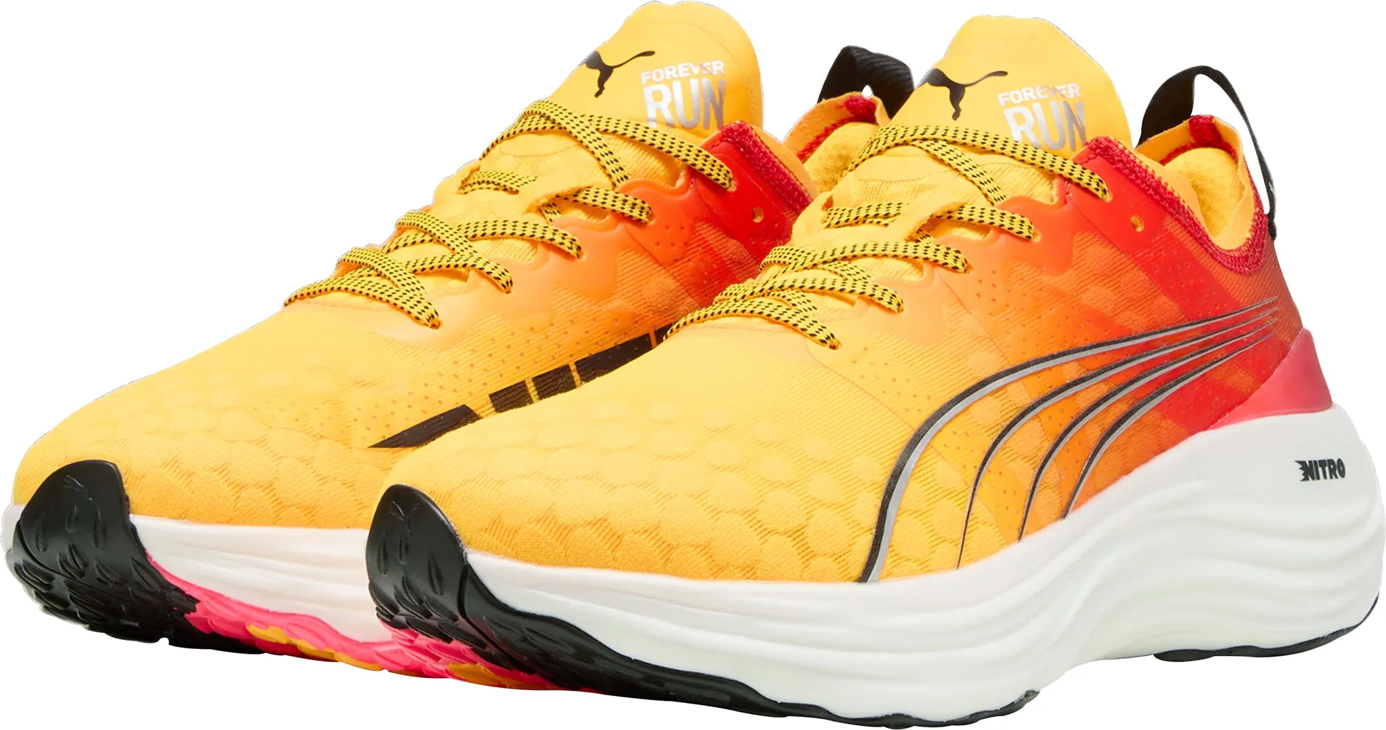 Shoes Puma Puma ForeverRun Nitro Mens Running Shoes - Orange