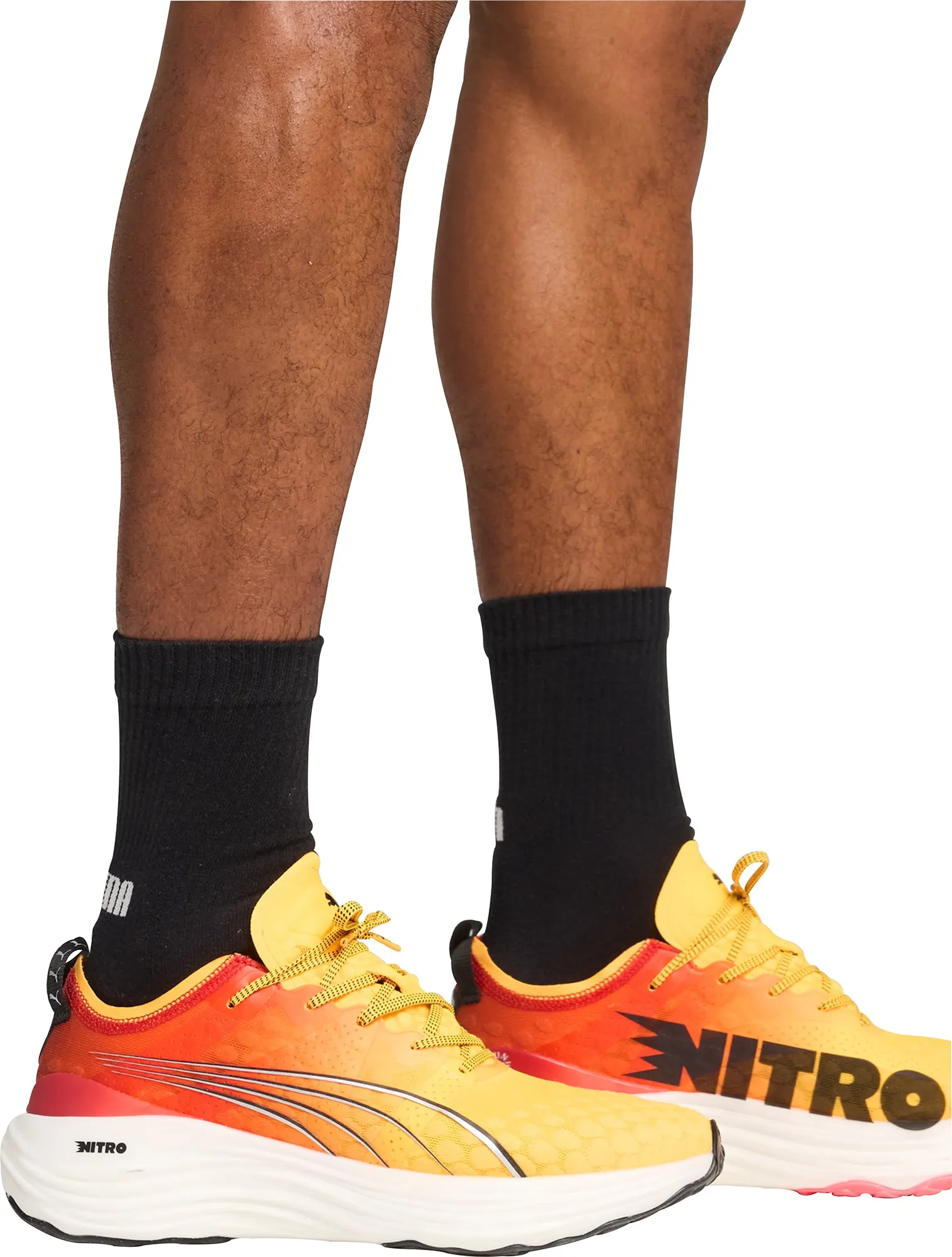 Shoes Puma Puma ForeverRun Nitro Mens Running Shoes - Orange