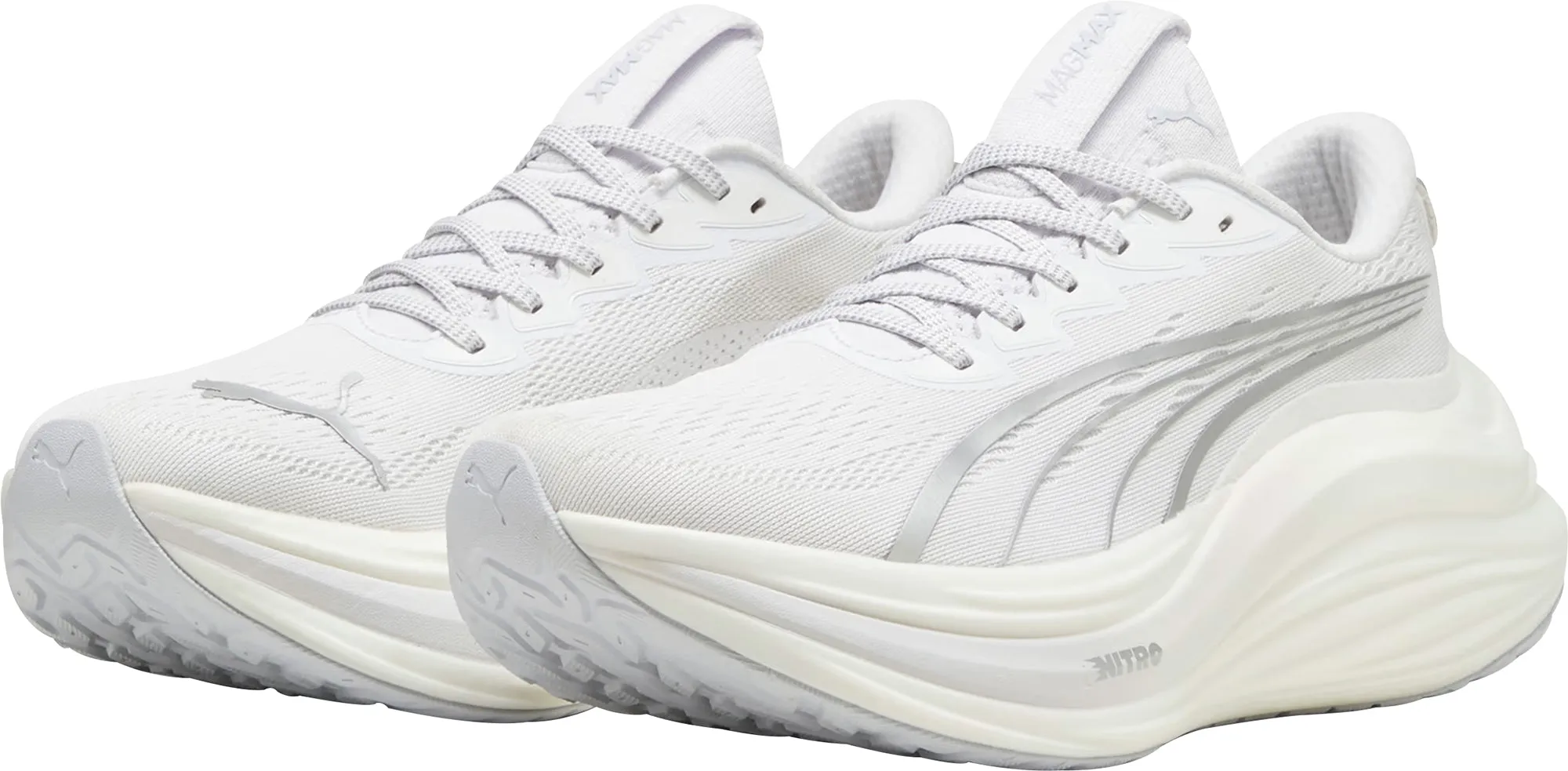Shoes Puma Puma MagMax Nitro Mens Running Shoes - White