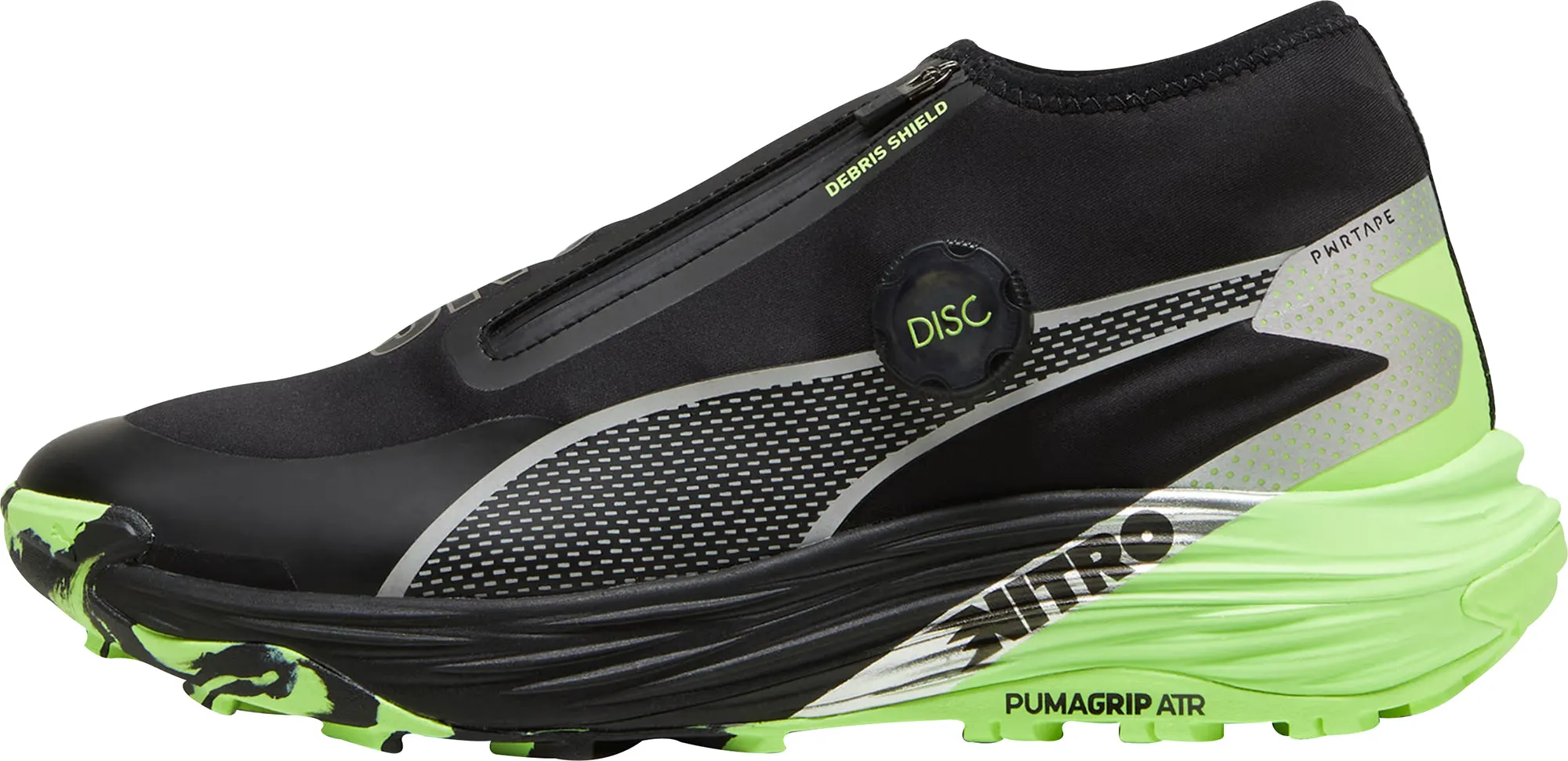 Shoes Puma Puma Voyage Nitro 3 Disc Mens Trail Running Shoes - Black