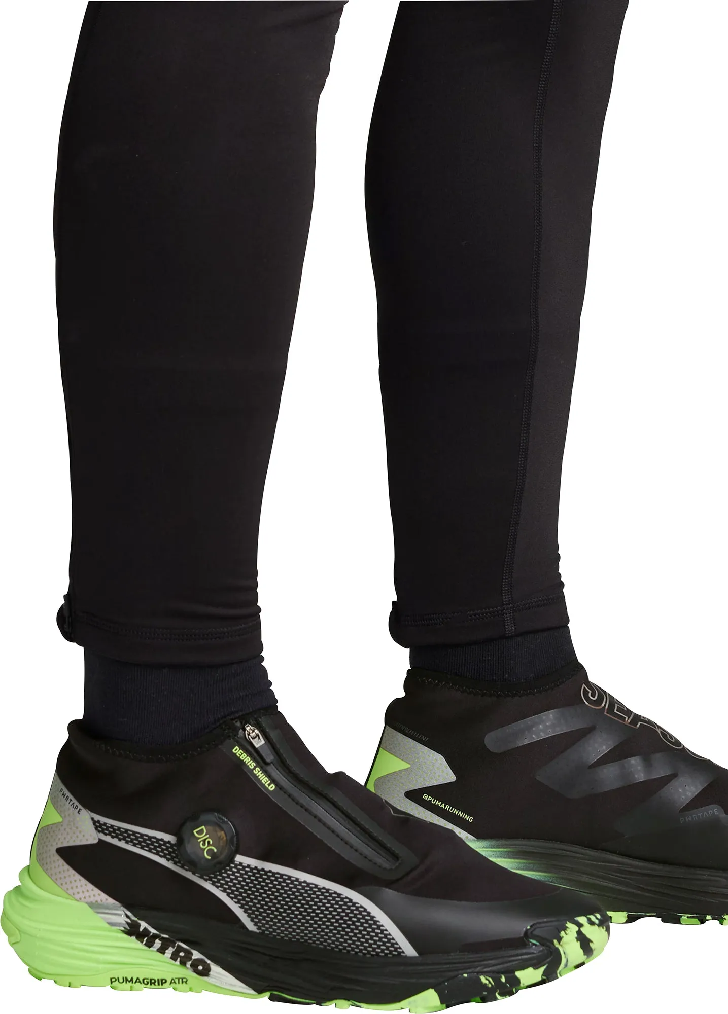 Shoes Puma Puma Voyage Nitro 3 Disc Mens Trail Running Shoes - Black