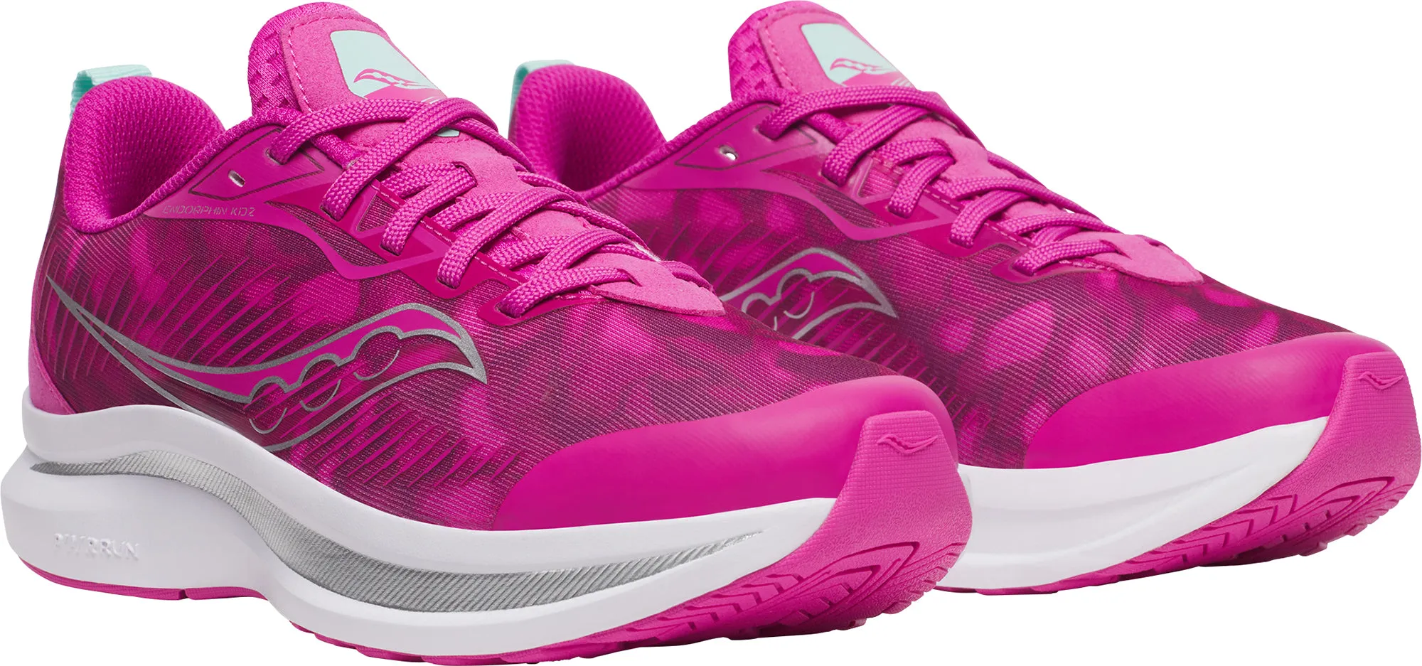 Shoes Saucony Saucony Endorphin KDZ Junior Running Shoes - Pink