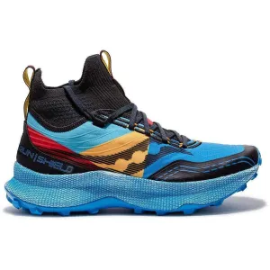 Shoes Saucony Saucony Endorphin Mid Mens Trail Running Shoes - Blue
