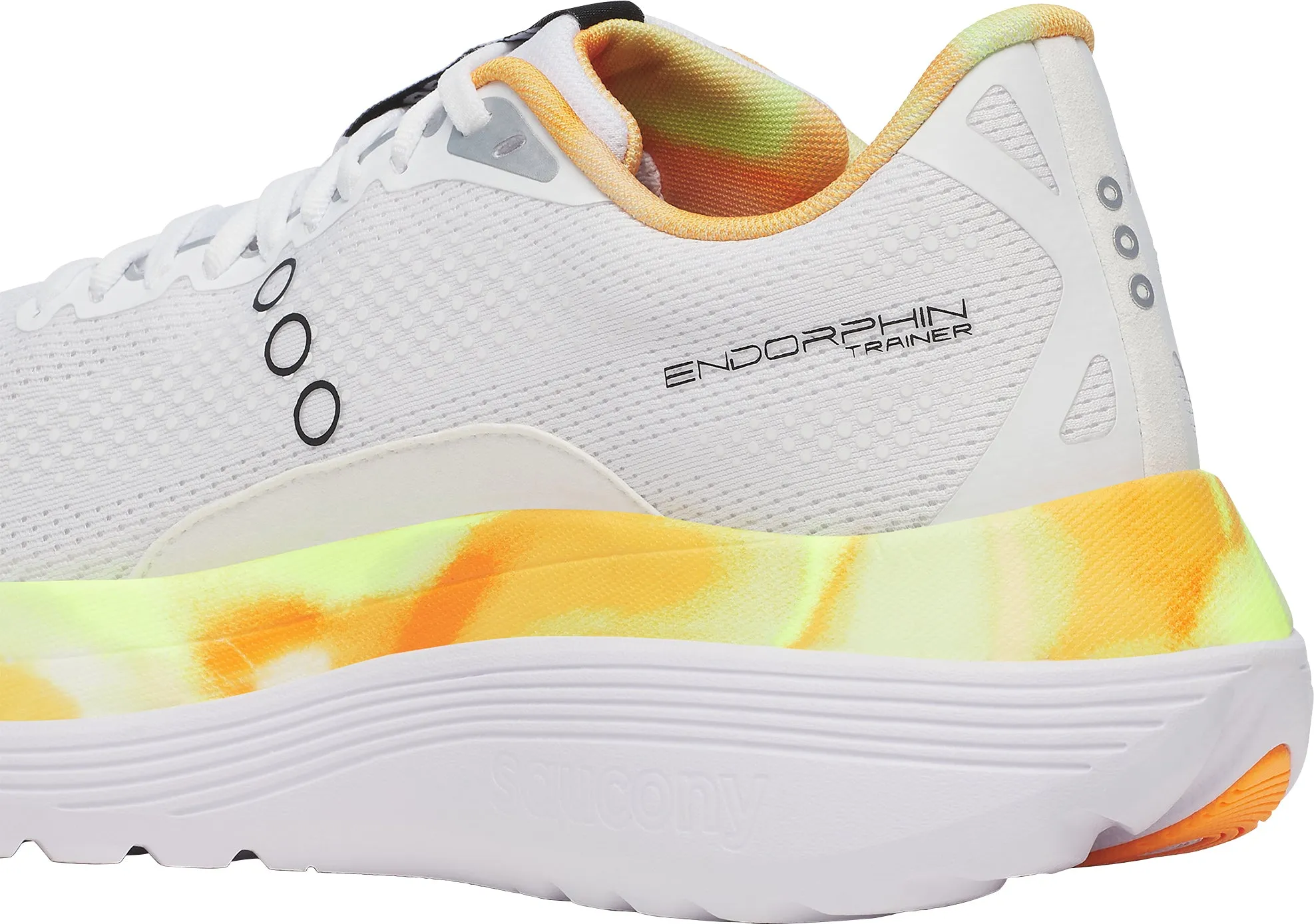 Shoes Saucony Saucony Endorphin Trainer Mens Running Shoes - White