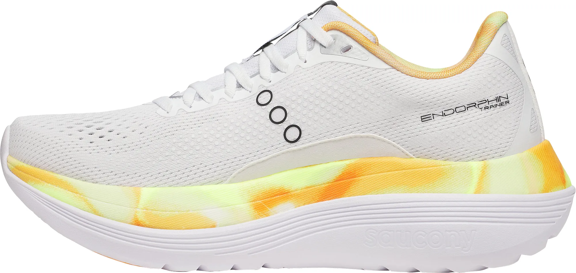 Shoes Saucony Saucony Endorphin Trainer Mens Running Shoes - White