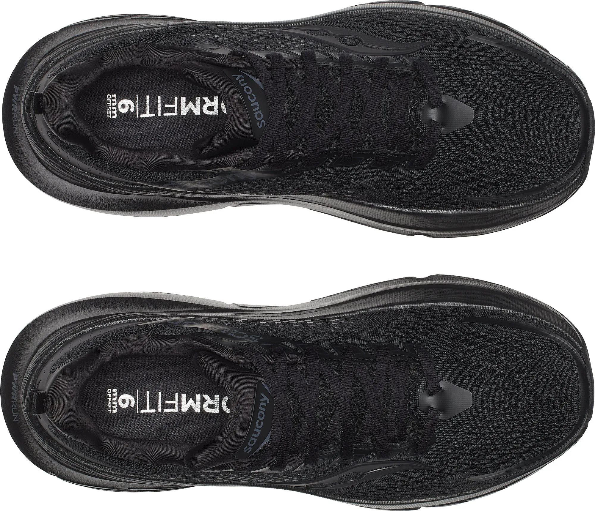 Shoes Saucony Saucony Guide 17 Mens Running Shoes - Black