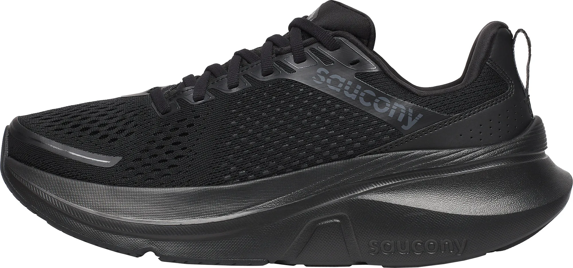 Shoes Saucony Saucony Guide 17 Mens Running Shoes - Black