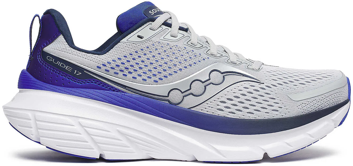 Shoes Saucony Saucony Guide 17 Mens Running Shoes - Grey