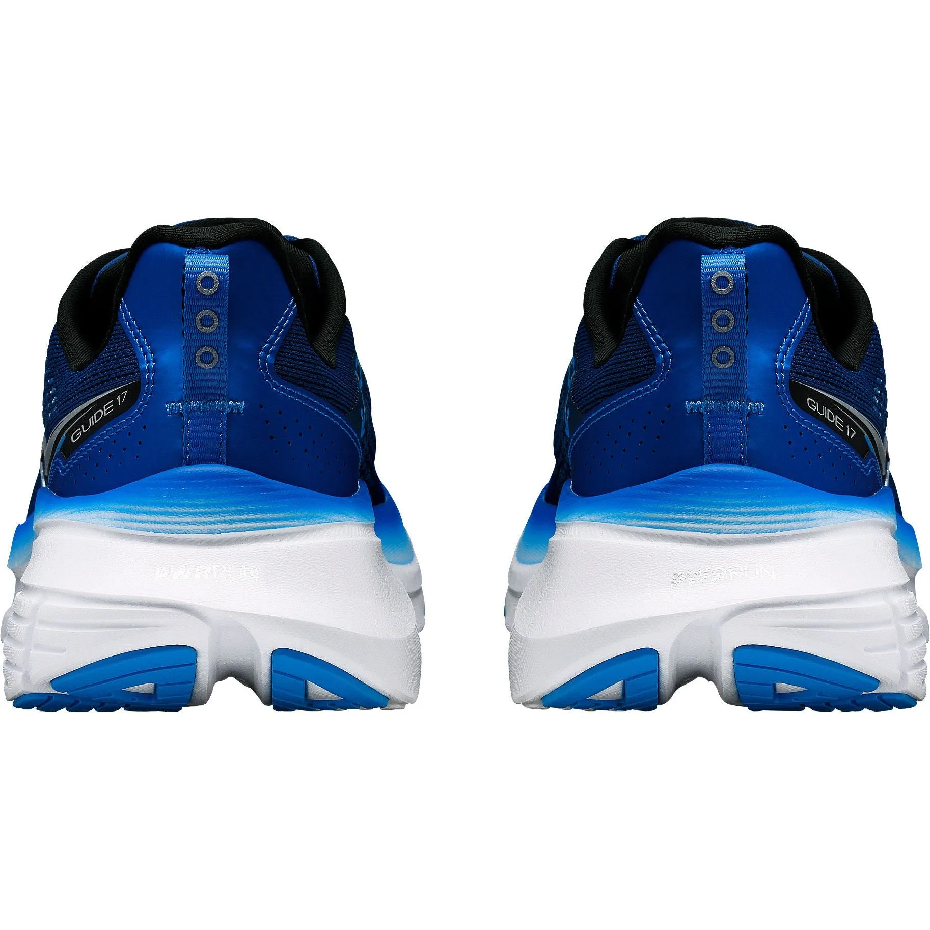 Shoes Saucony Saucony Guide 17 WIDE FIT Mens Running Shoes - Navy