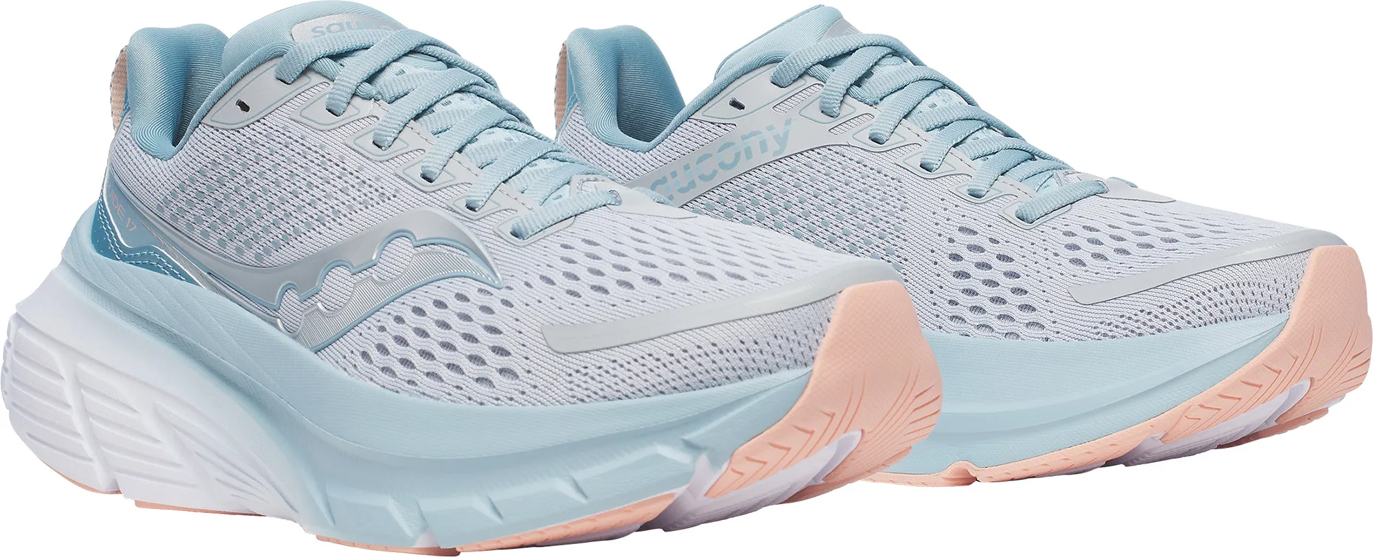 Shoes Saucony Saucony Guide 17 Womens Running Shoes - Grey
