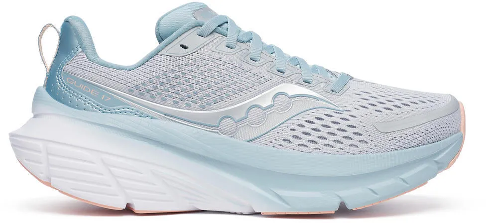 Shoes Saucony Saucony Guide 17 Womens Running Shoes - Grey
