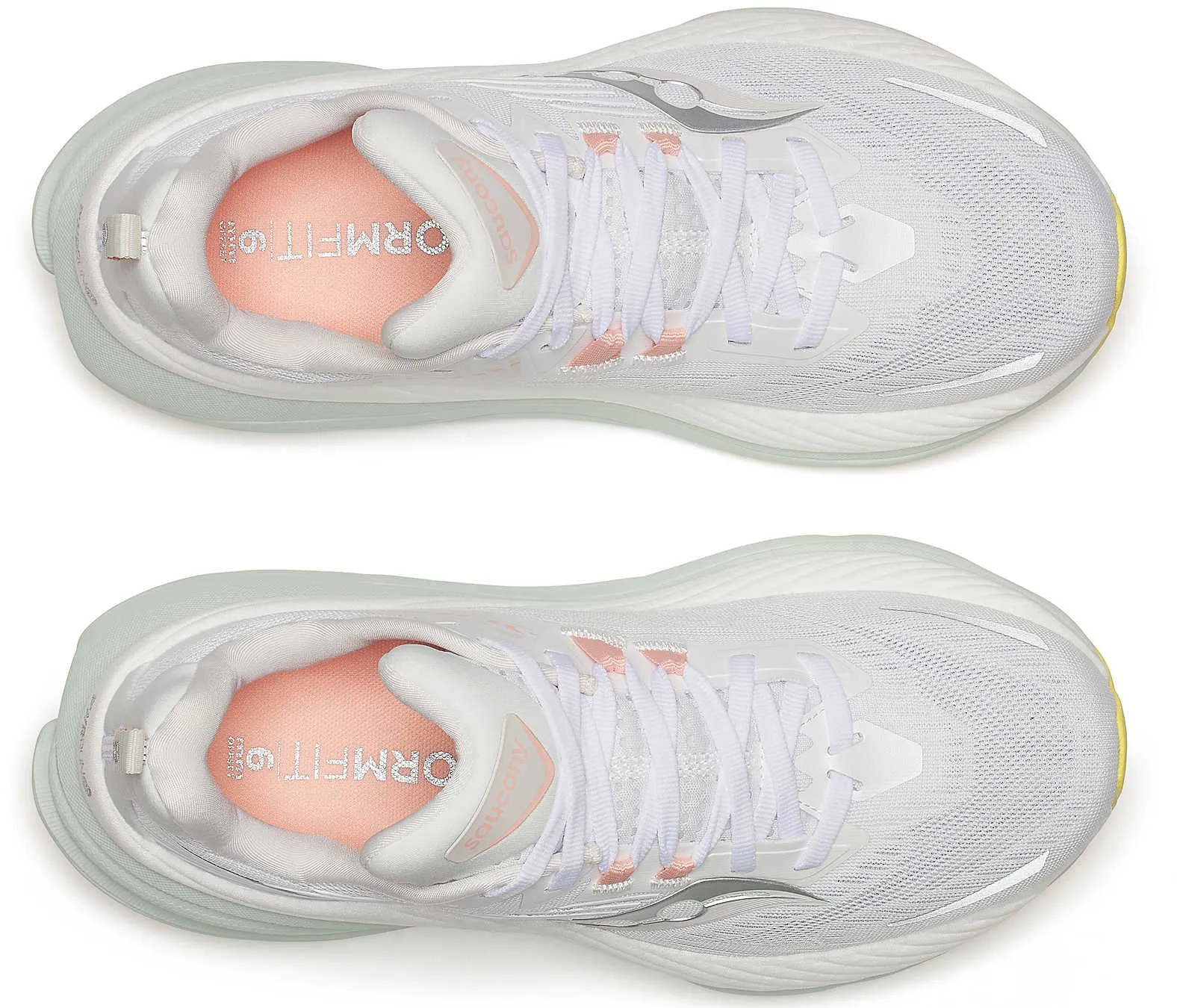 Shoes Saucony Saucony Hurricane 24 Womens Running Shoes - White