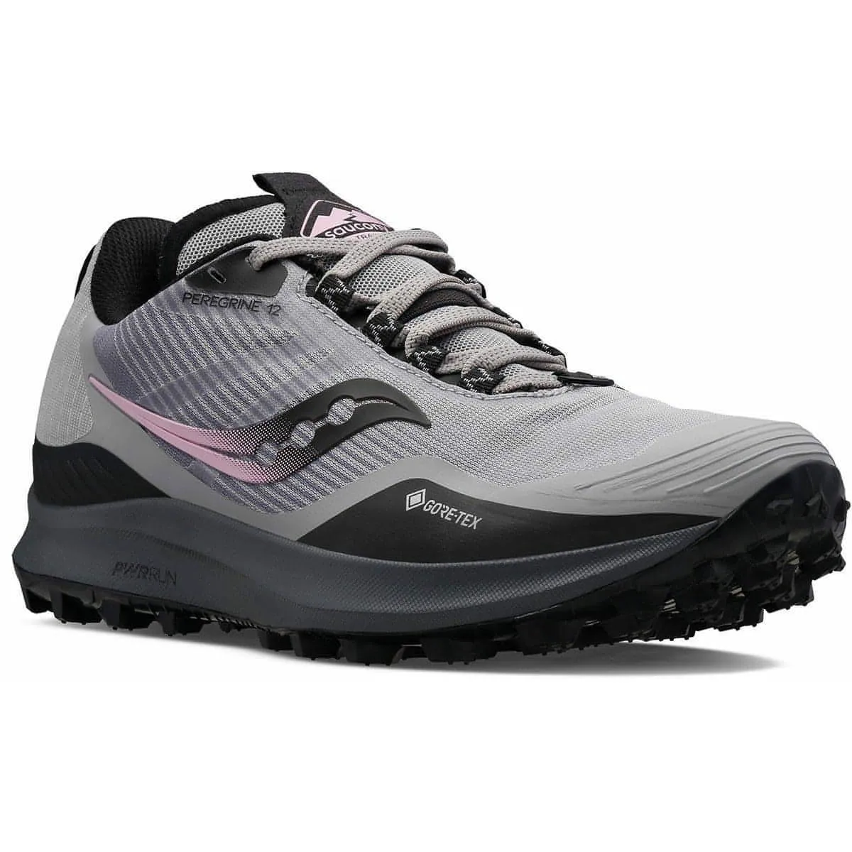 Shoes Saucony Saucony Peregrine 12 GORE-TEX Womens Trail Running Shoes - Grey