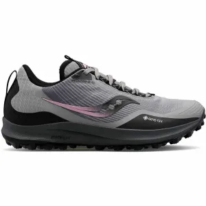 Shoes Saucony Saucony Peregrine 12 GORE-TEX Womens Trail Running Shoes - Grey