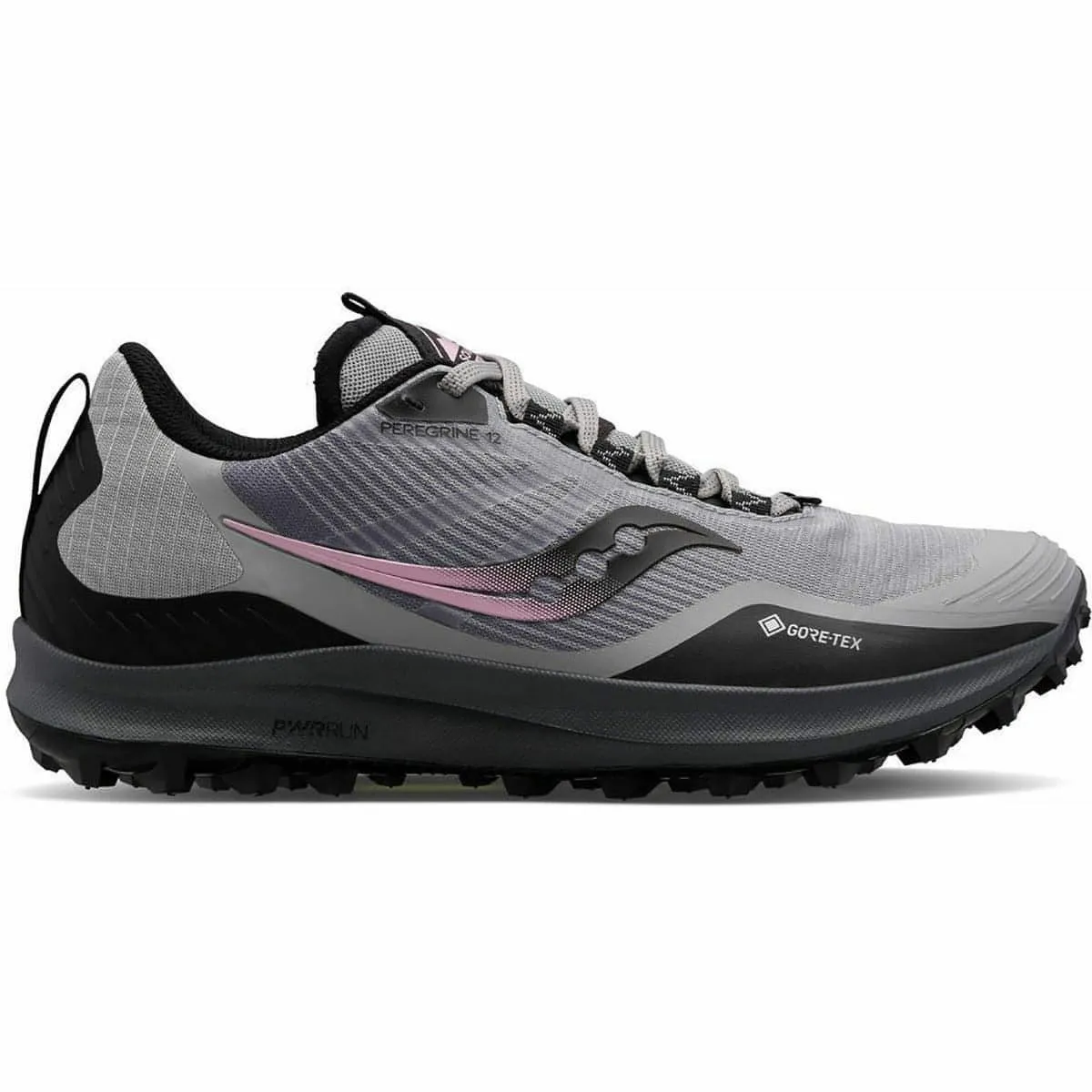 Shoes Saucony Saucony Peregrine 12 GORE-TEX Womens Trail Running Shoes - Grey