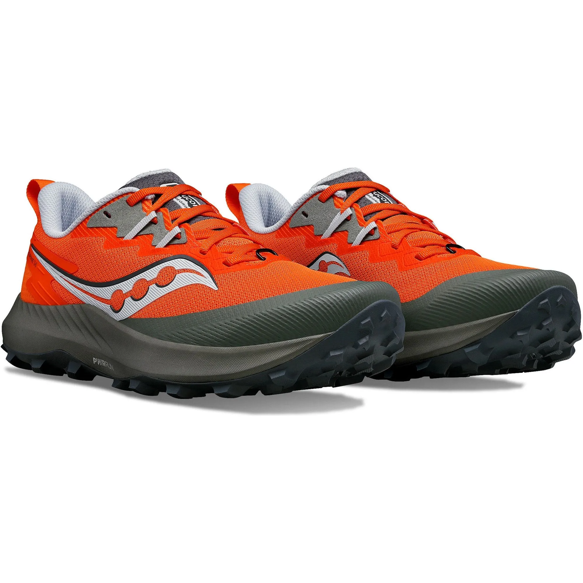 Shoes Saucony Saucony Peregrine 14 Mens Trail Running Shoes - Orange