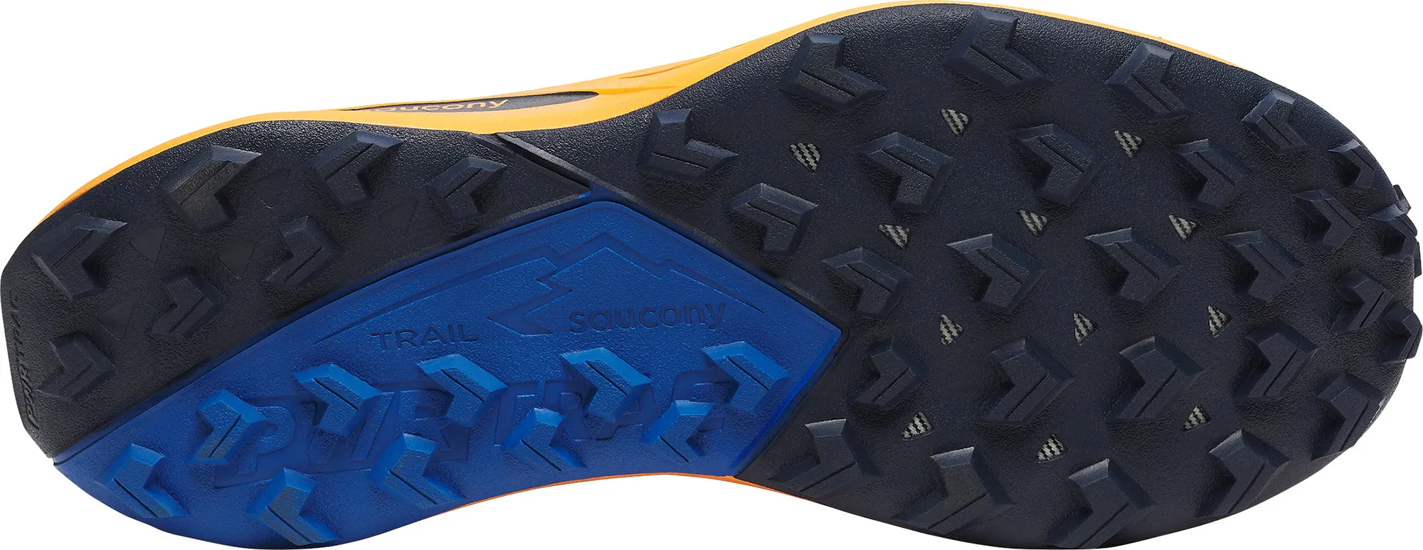 Shoes Saucony Saucony Peregrine 15 Mens Trail Running Shoes - Orange