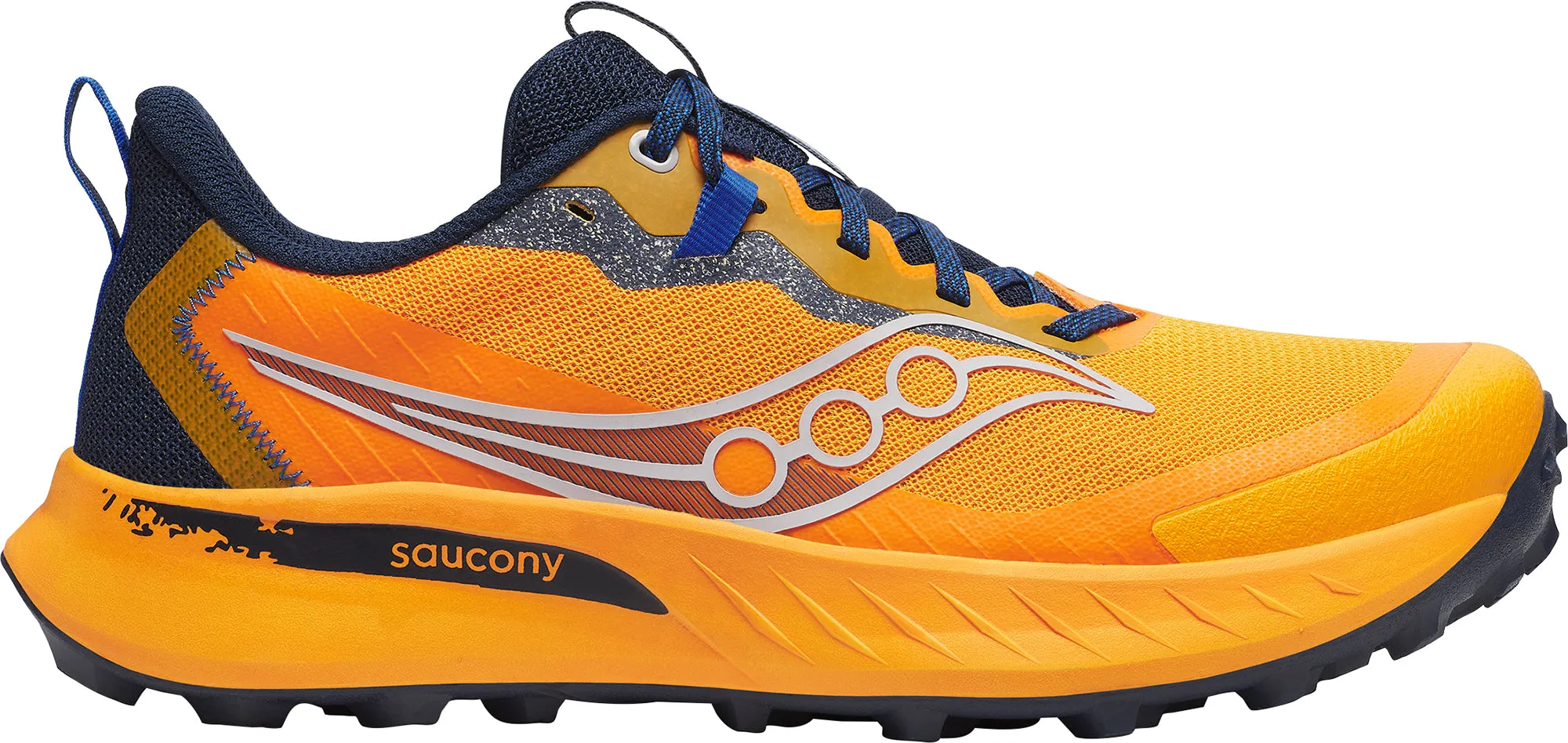 Shoes Saucony Saucony Peregrine 15 Mens Trail Running Shoes - Orange