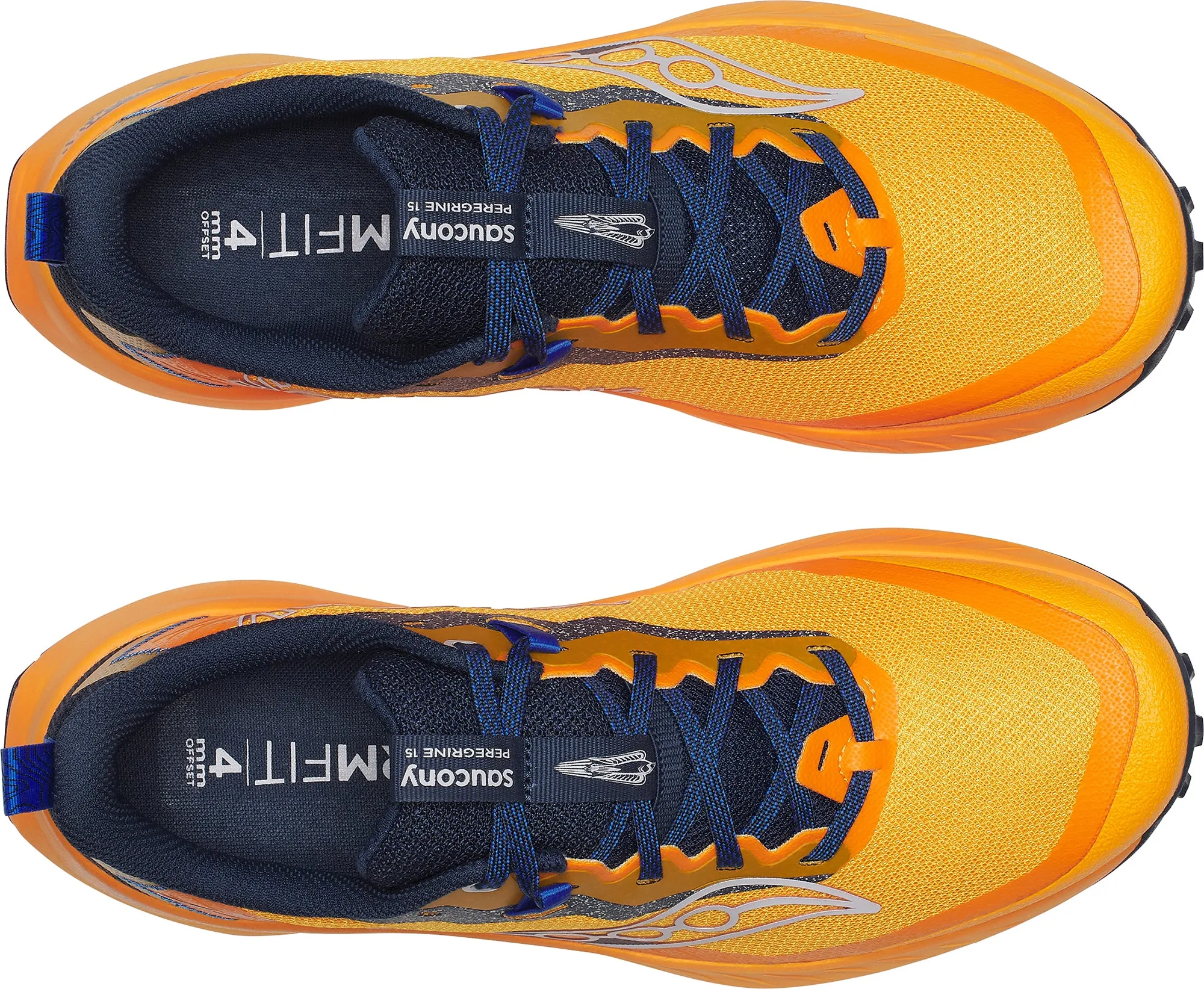 Shoes Saucony Saucony Peregrine 15 Mens Trail Running Shoes - Orange