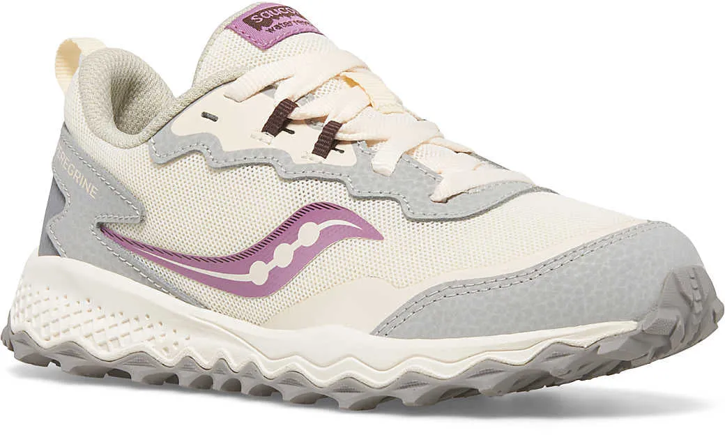 Shoes Saucony Saucony Peregrine KDZ Junior Trail Running Shoes - Cream