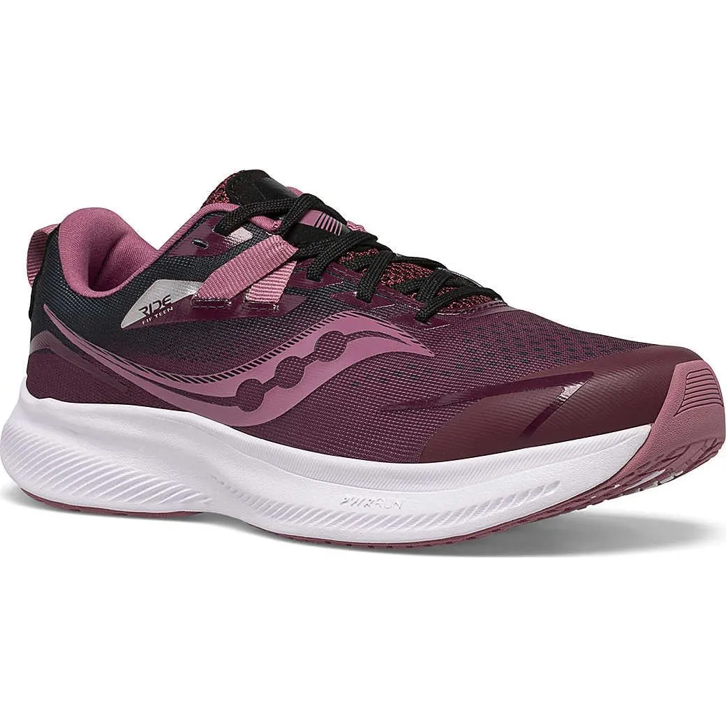 Shoes Saucony Saucony Ride 15 Junior Running Shoes - Red