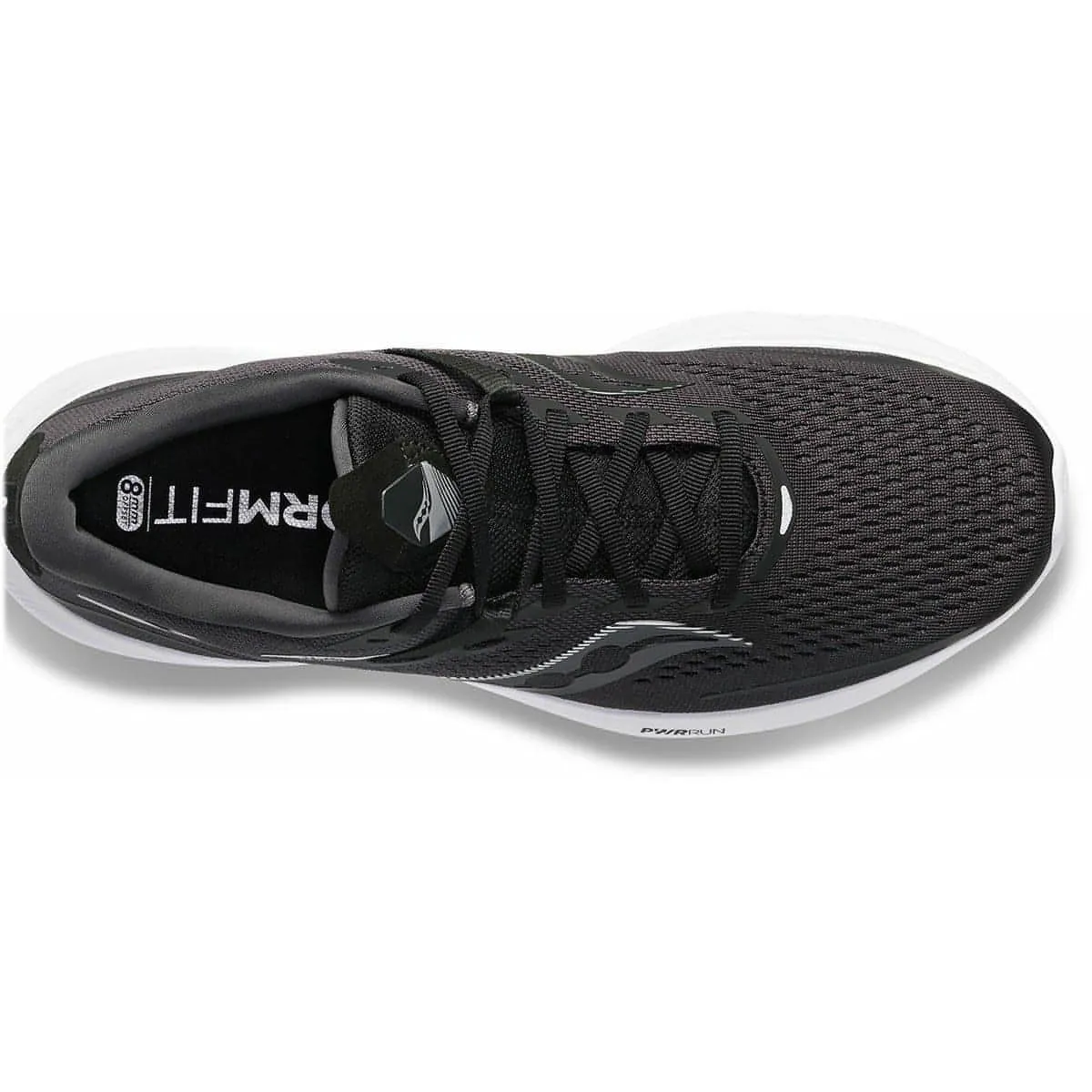 Shoes Saucony Saucony Ride 15 Mens Running Shoes - Black