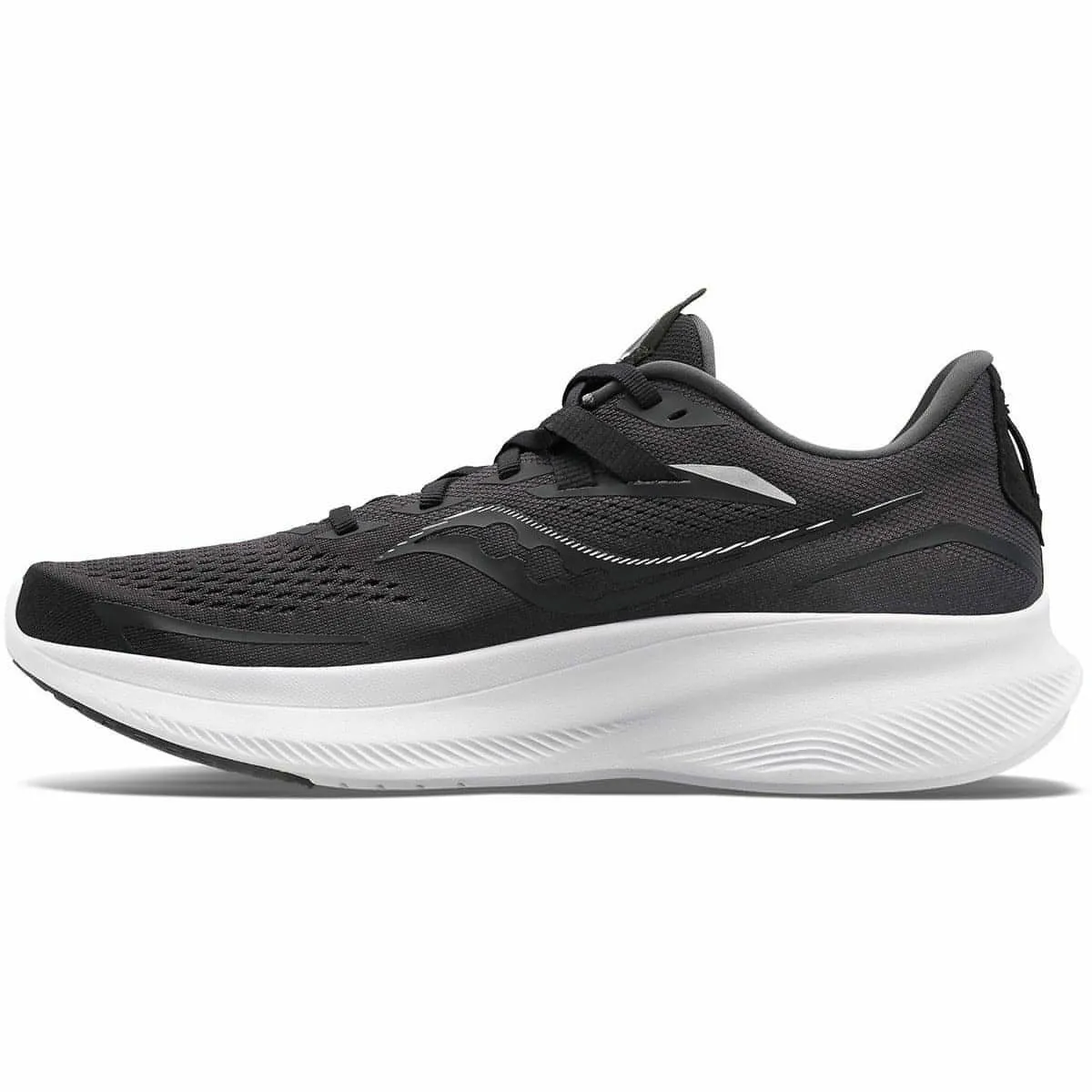 Shoes Saucony Saucony Ride 15 Mens Running Shoes - Black